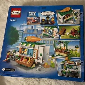 Lego city  farmers market, food truck